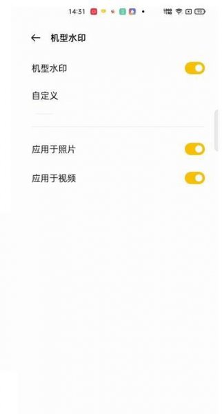 真我gtneo相机水印怎么设置