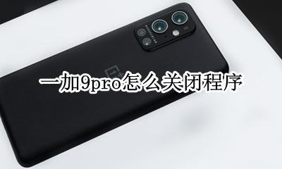 一加9pro怎么关闭程序 一加9pro开发者模式怎么关闭