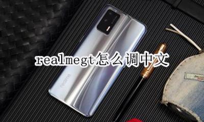 realme怎么设置语言 realmegt怎么调中文