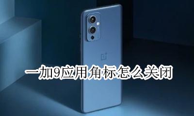 一加手机怎样显示角标 一加9应用角标怎么关闭