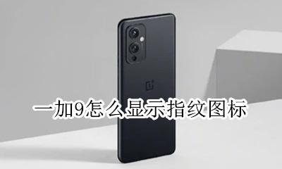 一加指纹在哪里设置 一加9怎么显示指纹图标