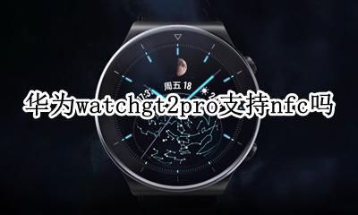 gt2 pro nfc 华为watchgt2pro支持nfc吗