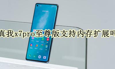 真我x7pro内存型号 真我x7pro至尊版支持内存扩展吗
