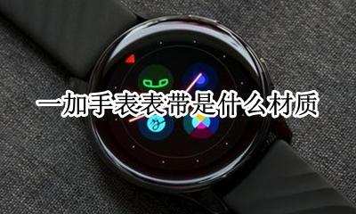 一加手表表带是什么材质 手表表带和表头连接的那个叫什么东西