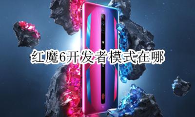 红魔开发者选项 红魔6开发者模式在哪