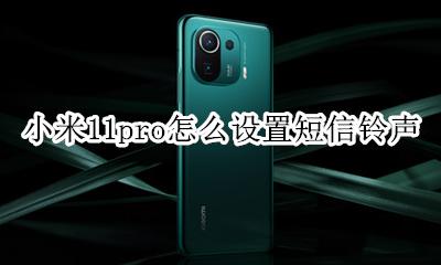 小米11pro怎么设置短信铃声 miui11短信铃声怎么设置方法