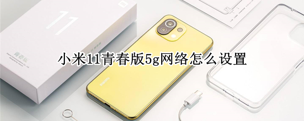 小米11青春版5g网络怎么设置