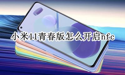 小米11青春版怎么开启nfc 小米11青春版怎么开启开发者选项