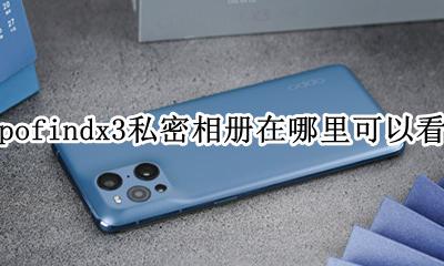 oppofindx隐私相册在哪找到 oppofindx3私密相册在哪里可以看到