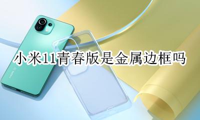 小米11青春版是金属边框吗 小米11青春版中框是什么材质