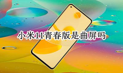 小米11青春版曲面屏 小米11青春版是曲屏吗