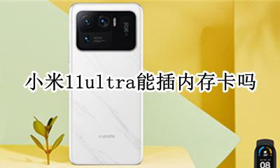 小米11能插内存卡吗 小米11ultra能插内存卡吗