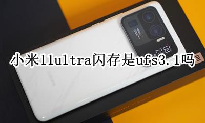 小米11pro是ufs11.11吗 小米11ultra闪存是ufs3.1吗