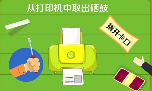 硒鼓加碳粉教程