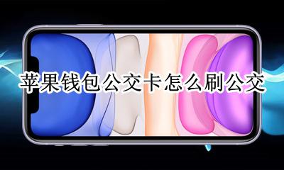 苹果钱包公交卡怎么用 苹果钱包公交卡怎么刷公交