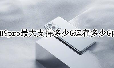 一加9pro闪存规格 一加9pro最大支持多少G运存多少G内存