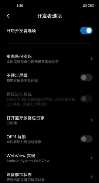 小米10s开发者选项在哪