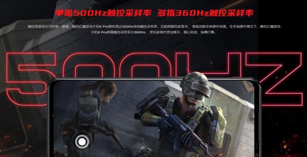 红魔6pro屏幕采样率是多少
