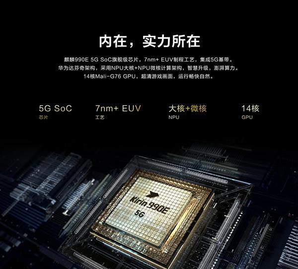 华为mate40e是什么处理器