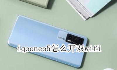 iqooneo5怎么开双系统 iqooneo5怎么开双wifi