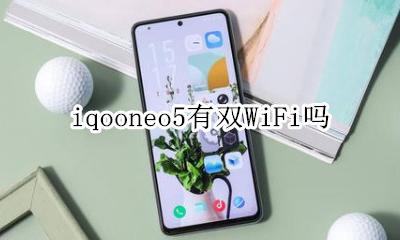 iqooneo5有双WiFi吗 iqooneo5双wifi有用吗