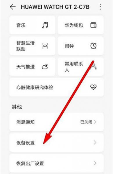 华为gt2抬腕亮屏哪里设置