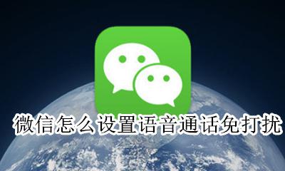 微信怎么设置语音通话免打扰 微信设置免打扰语音通话有声音吗