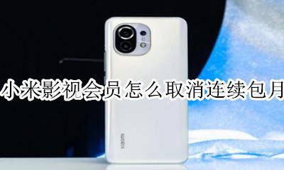 小米影视会员怎么取消连续包月 小米影视会员0.99包月开通了不能用