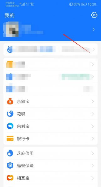 支付宝怎么改性别