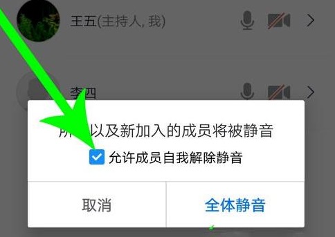 腾讯会议静音怎么举手发言方法