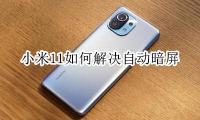 小米11自动黑屏 小米11如何解决自动暗屏