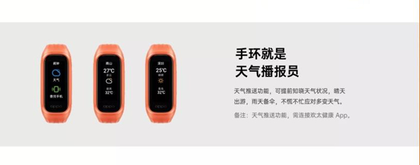 oppo手环为何天气不同步