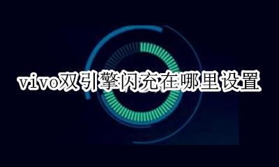 vivo双引擎闪充在哪里设置 vivo手机如何设置双引擎闪充