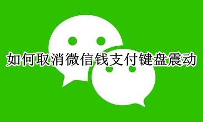 微信支付键盘震动怎么设置 如何取消微信钱支付键盘震动