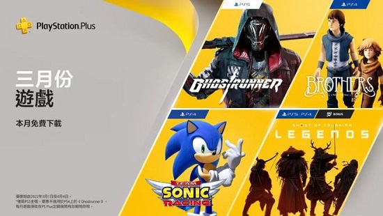 ps plus3月免费游戏
