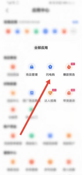 快手闪电购怎么开通
