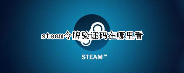 steam令牌验证码在哪里看