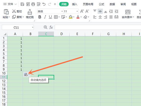 wps填充设置在哪里