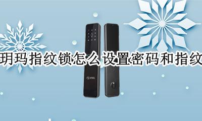 玥玛指纹锁怎样重设密码 玥玛指纹锁怎么设置密码和指纹