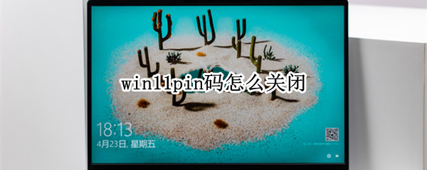 win11pin码怎么关闭