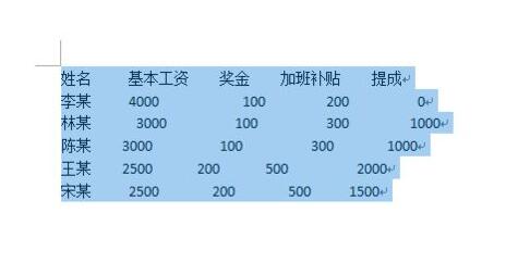 word对齐多排文字方法