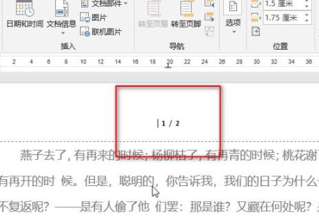 怎么设置页码的字体大小详情