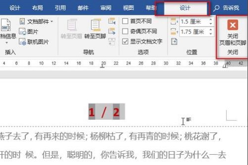 怎么设置页码的字体大小详情