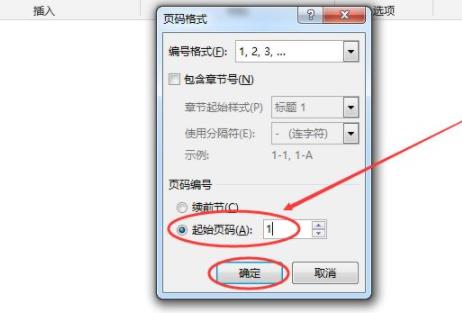 怎么设置页码从指定页开始教程