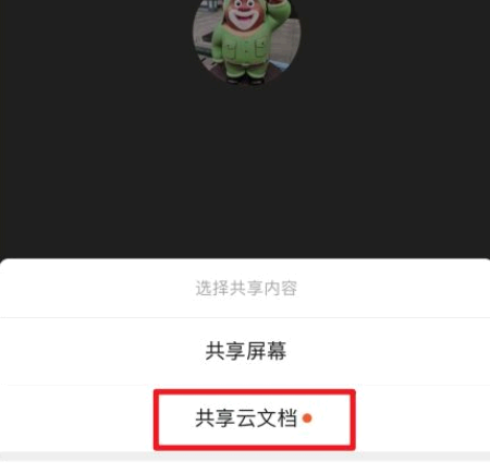 钉钉视频会议怎么播放PPT