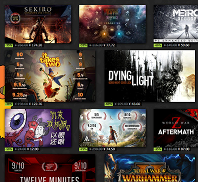Steam秋季特惠有哪些游戏?