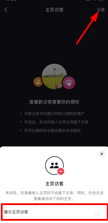 抖音新访客在哪里看?