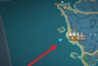 原神清籁岛画片位置在哪里