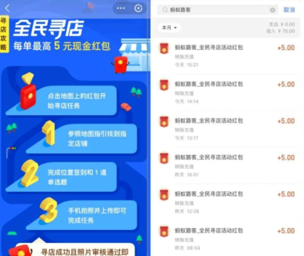 蚂蚁路客一天可以做多少?