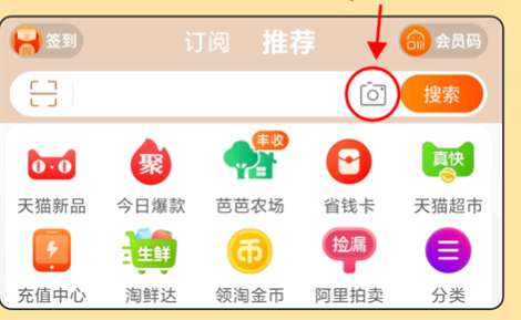 淘宝拍药瓶找药功能在哪里
